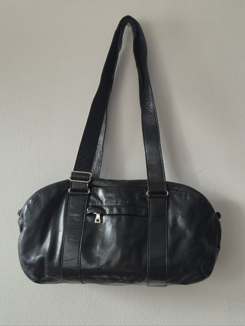 Rudsak Leather Barrel Bag Minimalist 90s Vintage